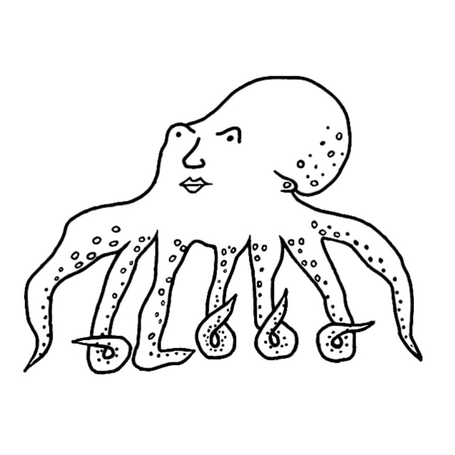 Thugtopus Sticker